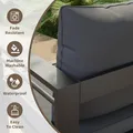 Chair Cushions, 23 x 20 in, Set of 4, Grey: view 6