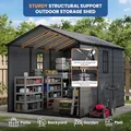 8 x 10 ft Resin Storage Shed: view 3