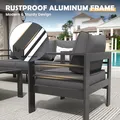 5-Piece Aluminum Sectional Set with 5