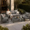 5-Piece Aluminum Sectional Set with 5